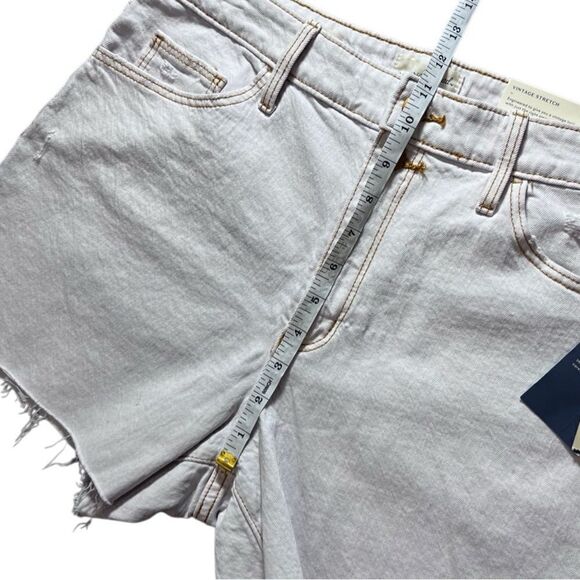 Universal threads vintage midi Jean shorts white size 12/31 - Picture 15 of 16
